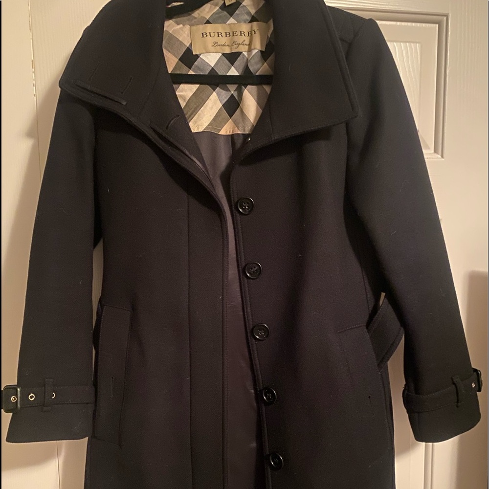 Burberry Wool Trench Coat